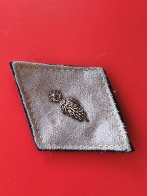 Insigne militaire losange de bras Cuirassiers armée française authentique d'occa