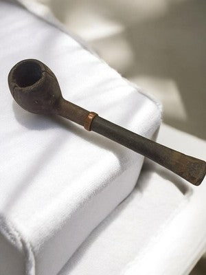 Pipe ancienne vintage à restaurer – fumeur rétro déco tabac