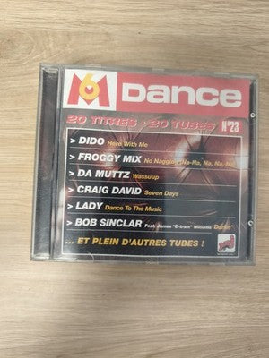 CD compilation M6 Dance musique électronique hits années 2000 dancefloor occasio