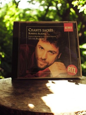 CD Chants Sacrés Roberto Alagna EMI Classics Michel Plasson vintage rare