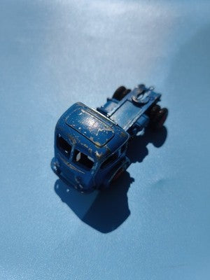 Tracteur Routier Renault CIJ ancien années 50 bleu, miniature vintage collection