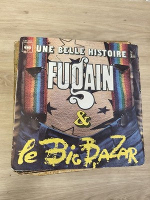 Vintage 45T Michel Fugain & Le Big Bazar Une Belle Histoire CBS 8091 pochette us
