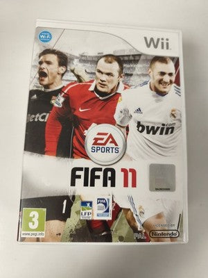 Jeu FIFA 11 sur Nintendo Wii, jeu de football d'occasion, version française Nint