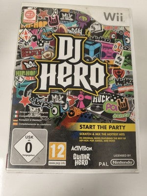 Jeu DJ Hero pour Nintendo Wii - Jeu de musique et rythme, édition originale Nint
