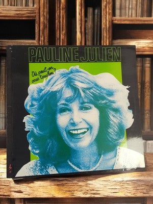 Vinyle 33 tours Pauline Julien Où peut-on vous toucher ? ancien vintage