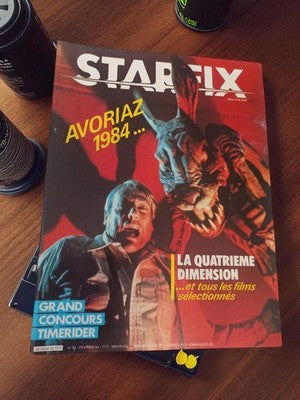 Magazine cinéma Starfix n°12 février 1984 vintage très bon état rétro