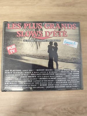 CD compilation slows été musiques romantiques hits années 80 90 occasion