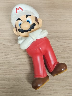 Figurine Super Mario Fire Nintendo 2006 rouge blanc 23 cm jouet déco
