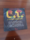 Vinyle 45T E.T. l’extra-terrestre Synthetic Orchestra Vogue vintage