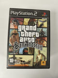 Boîtier vide pour GTA San Andreas PS2, boîte officielle Sony Playstation sans di