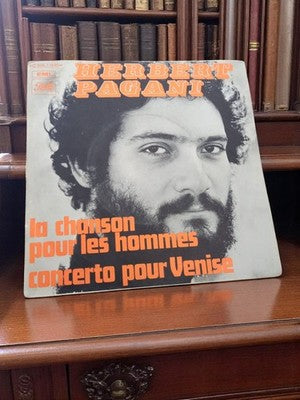 Vinyle 45T Herbert Pagani EMI Pathé pochette vintage rétro années 70