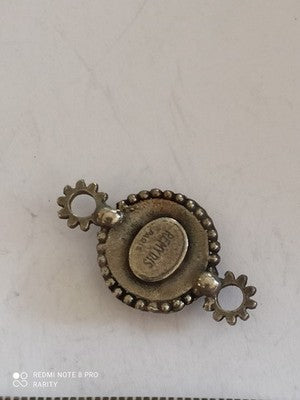 Pendentif Remy Dis Paris vintage émaillé vert années 80/90 France