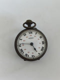 Montre de gousset ancienne Nautilus à réviser, cadran 24h chiffres romains
