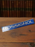 Autocollant Rossignol ancien bleu vintage ski rétro sticker publicité