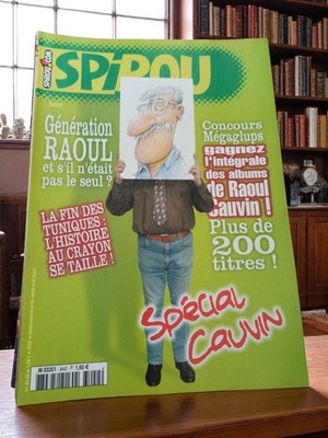 Magazine Spirou n°3442 Spécial Cauvin – Couverture verte – Années 2000