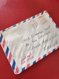 Ancienne enveloppe oblitérée Algérie Par Avion pour collection philatélie vintag