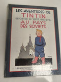 BD Tintin Au pays des Soviets album 1988 Hergé double couverture