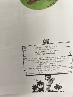 BD Lucky Luke Un cow-boy dans le coton 2020 Achdé Jul album cartonné