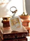 Porte-clés publicitaire vintage France Louis XVI – Ancien visuel rare