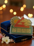 Pin's publicitaire vintage PHAS années 80 – badge rétro graphique