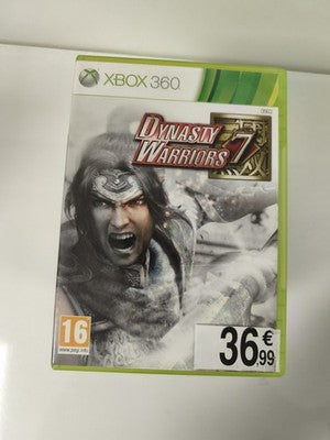 Boîte vide Xbox 360 pour Dynasty Warriors 7, étui d'origine sans disque ni notic