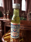 Mignonnette Pastis Duval vintage rétro, bouteille miniature anisée Marseille