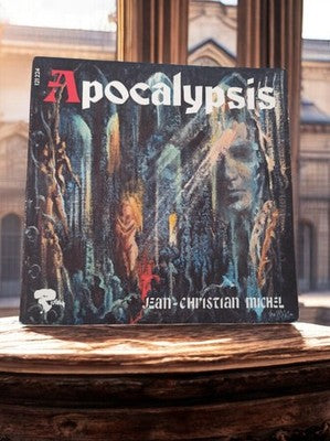 Vinyle 45T Apocalypsis Jean-Christian Michel pochette art religieux