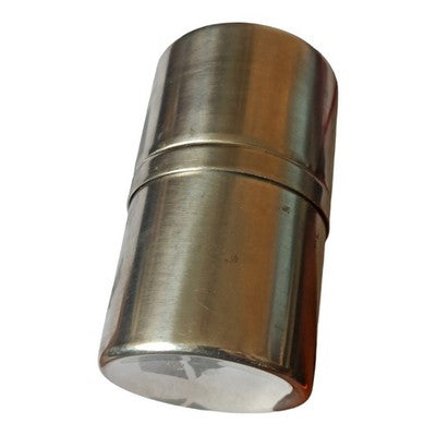 Boîte cylindrique médaillon Maria Anna Augusta, aspect métallique, pièce histori