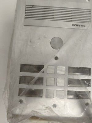 Platine de rue audio Cofrel Bticino Série 300 façade boutons interphone