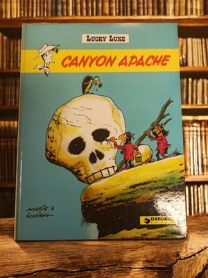 Bande dessinée Lucky Luke Canyon Apache Dargaud 1971 Morris Goscinny BD