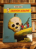 Bande dessinée Lucky Luke Canyon Apache Dargaud 1971 Morris Goscinny BD