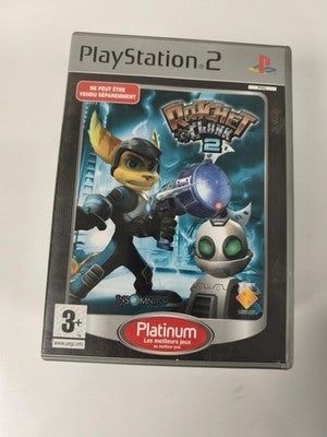 Boîte vide officielle pour Ratchet & Clank 2 PS2, étui d'origine Playstation