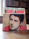 Disque vinyle 45 tours Richard Anthony Columbia vintage pochette photo années 60