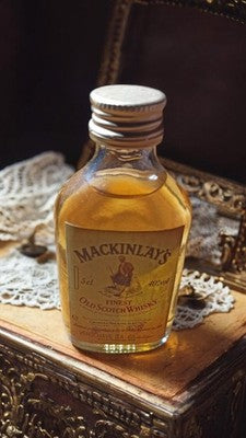 Mignonnette whisky Mackinlay’s 5cl ancienne, Old Scotch 40% vol, vintage rare