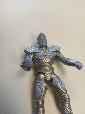 Figurine articulée rétro Mr Freeze argenté Batman vintage DC Comics jouet ancien