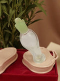 Miniature parfum vintage flacon ancien bouchon vert déco rétro rare