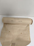 Rouleau de musique ancien piano mécanique Allegro Maestoso vintage papier