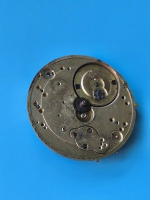 Ancien mouvement montre gousset vintage pour pièces, mécanique, collection