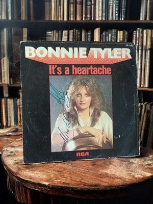 Vinyle 45 tours Bonnie Tyler RCA vintage It's a Heartache pochette rétro