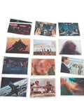Stickers vintage Independence Day Merlin Lot de 12 images rares années 90
