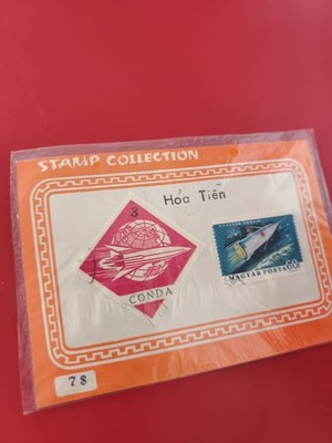 Lot anciens timbres thématique spatiale, collection philatélie, Indonésie, vinta