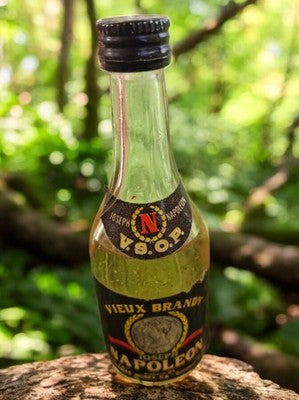 Mignonette Joseph Napoléon Vieux Brandy VSOP vintage, mini-bouteille alcool