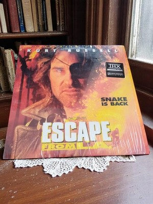 Laserdisc vintage Escape from L.A. Kurt Russell rétro film THX collector