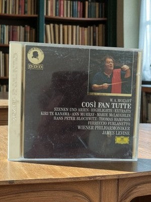 CD classique Mozart Così fan tutte DGG Levine Wiener Philharmoniker vintage
