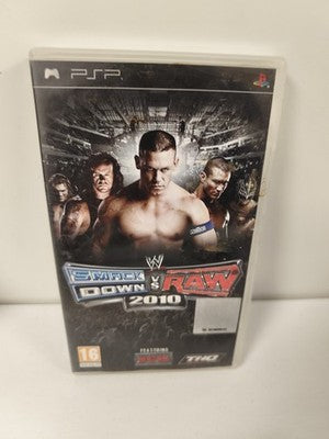 Boîte vide originale PSP Smackdown vs Raw 2010 sans jeu, coque Playstation d'occ