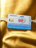 Télécarte 50 unités Skip Services vintage édition spéciale collector