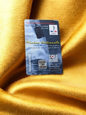 Carte téléphonique Marine Nationale vintage France rare Cols Bleus