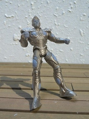 Figurine articulée rétro Mr Freeze argenté Batman vintage DC Comics jouet ancien