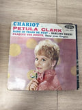 Vinyle 45T vintage Petula Clark Chariot Disques Vogue pochette d’origine