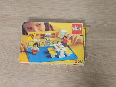 LEGO 263 Cuisine Homemaker set complet boîte d'origine jouet construction